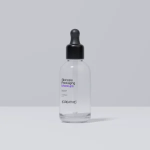 free dropper bottle mockup - Skin care packaging mockups by arpit brandings studios