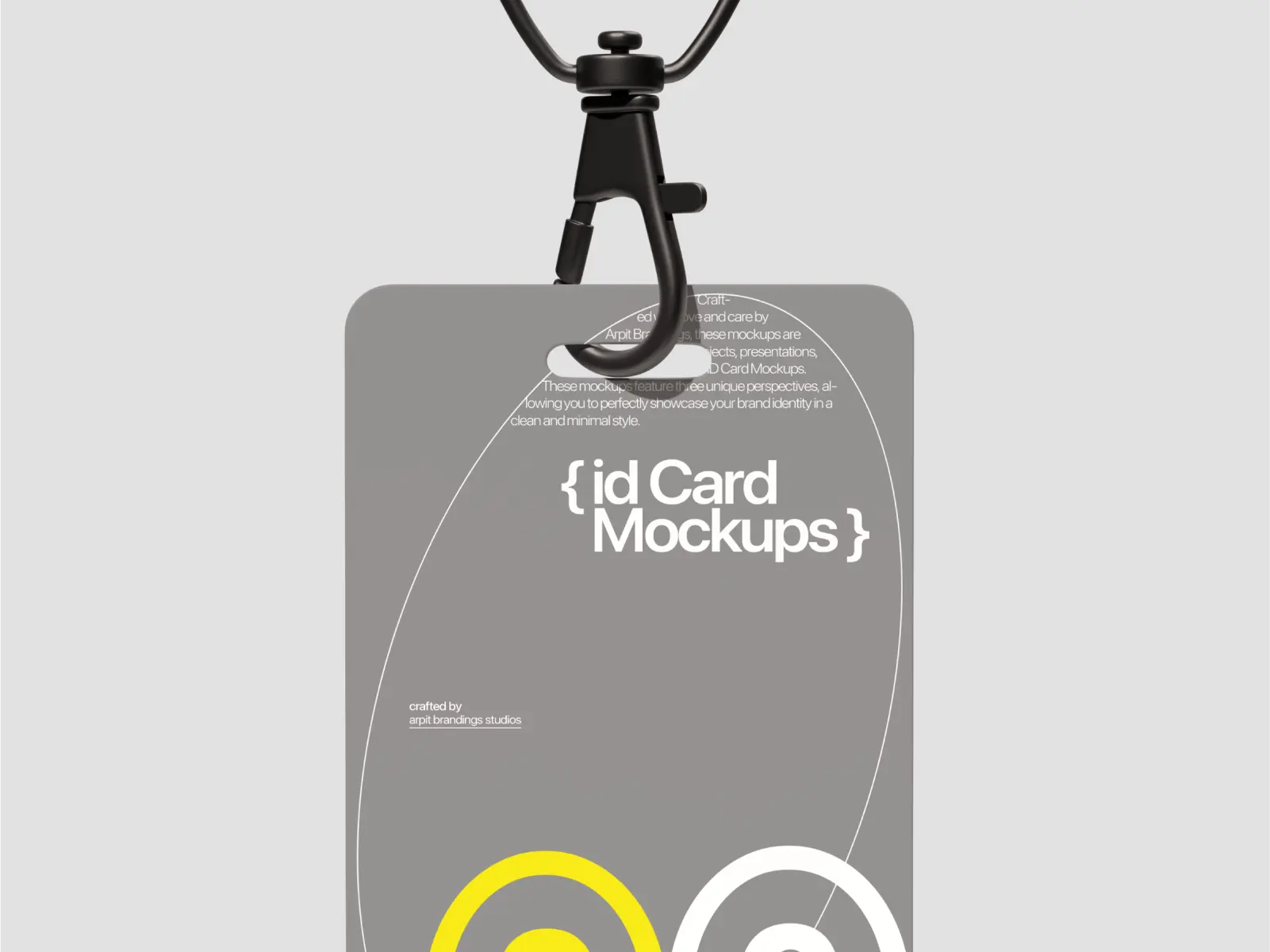 ID Card Branding Mockups by arpit brandings studios