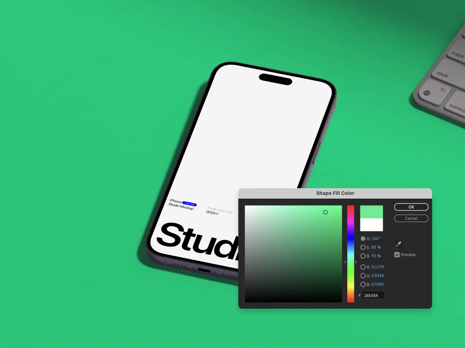 Animated iPhone Studio Mockup | 02 by arpit brandings studios