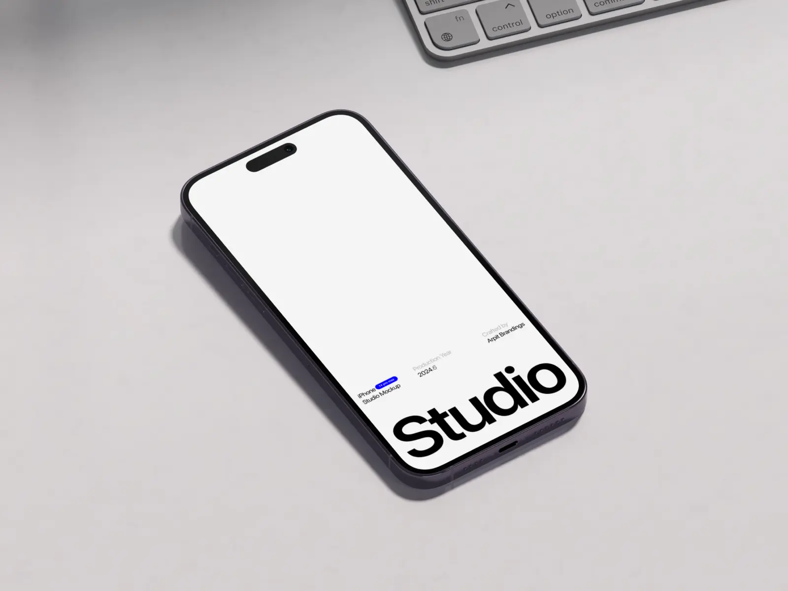 Animated iPhone Studio Mockup | 02 by arpit brandings studios