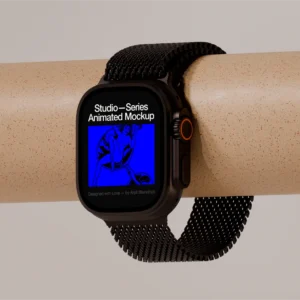 Animated Watch Ultra 2 Mockup