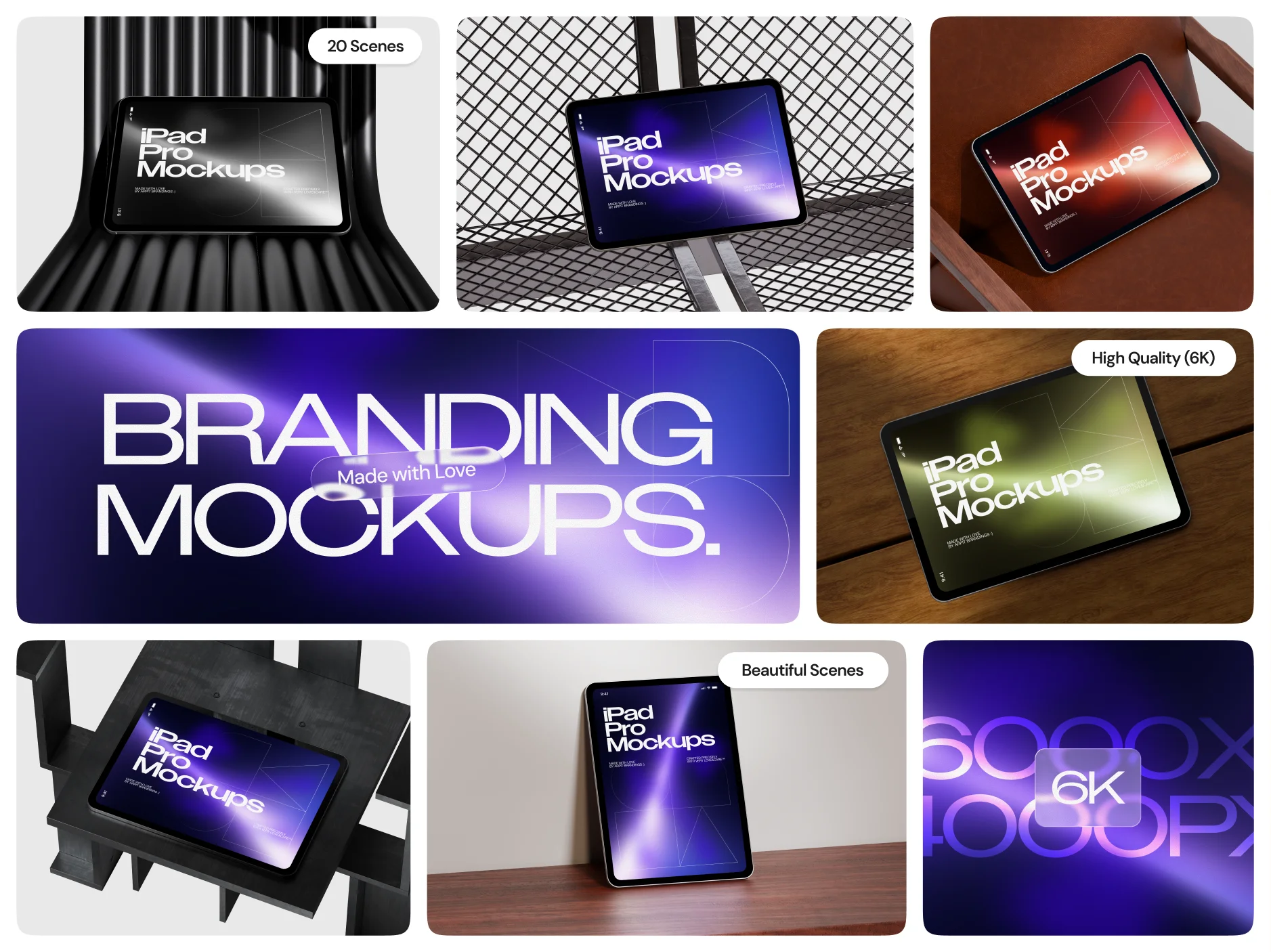 Branding Mockups - iPad Pro