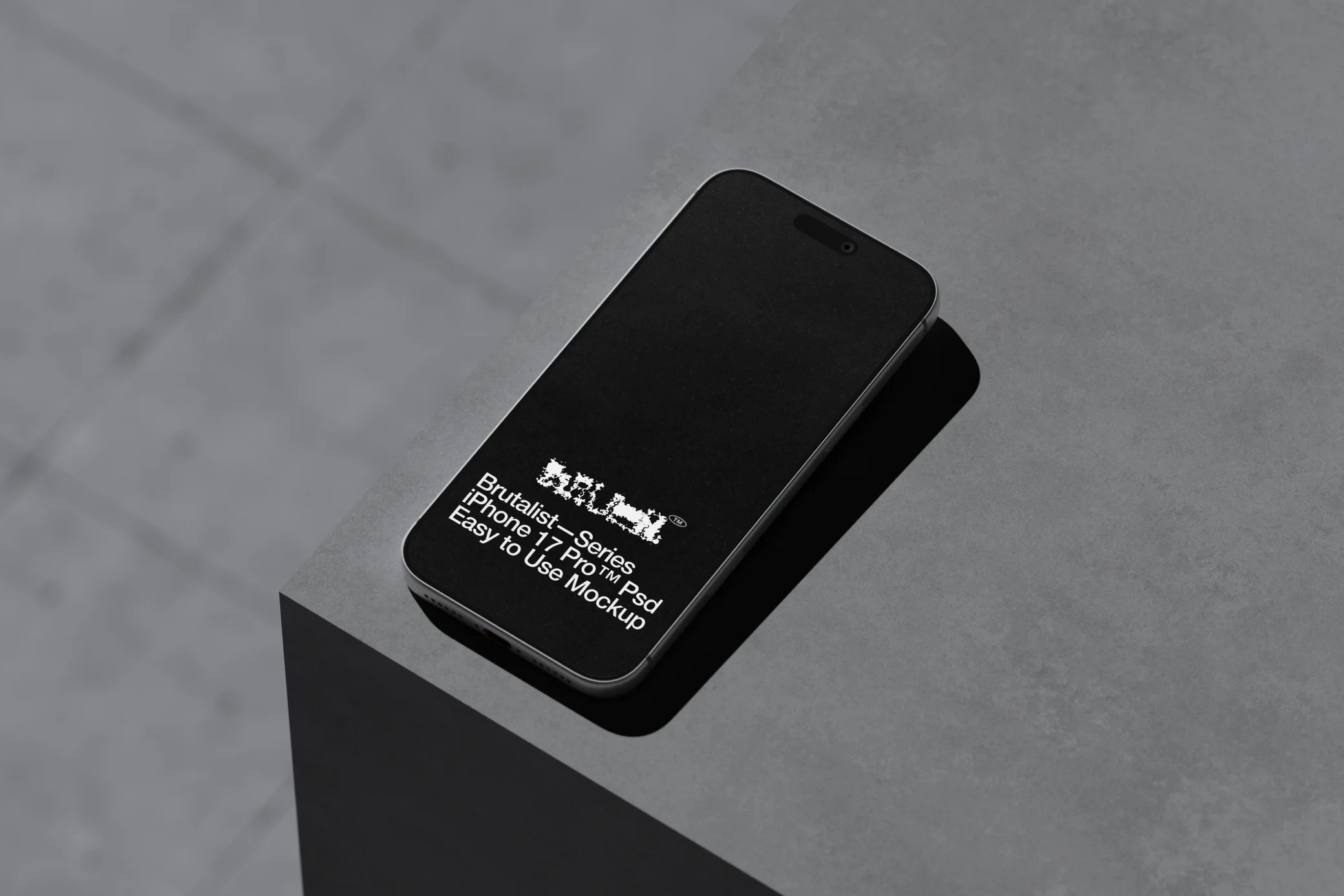 iPhone 17 Pro Brutalist Mockup (2)
