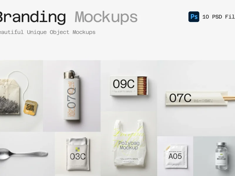 Branding mockups (objects) 1