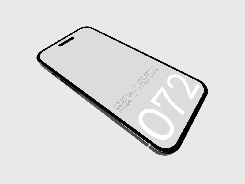 Perspective iphone 16 mockup 5