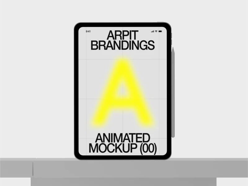 animated ipad mockup 02 slide after