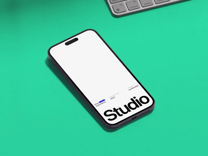 Animated iPhone Studio Mockup | 02 by arpit brandings studios