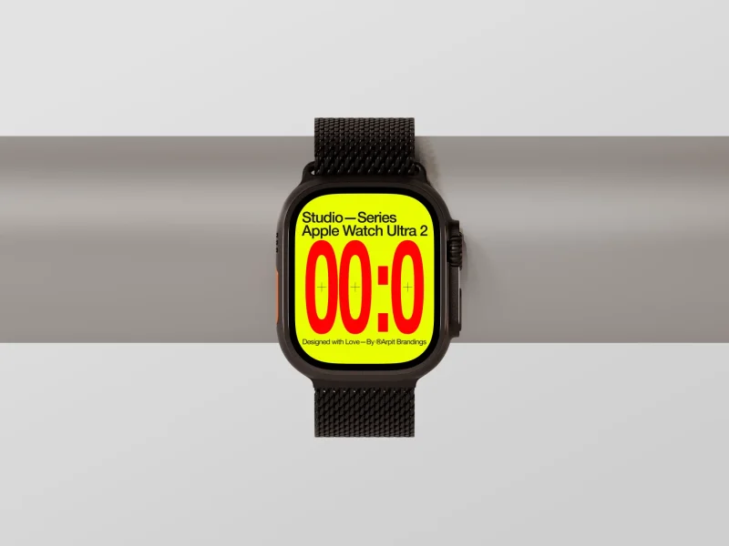 watch ultra (a) Mockup af